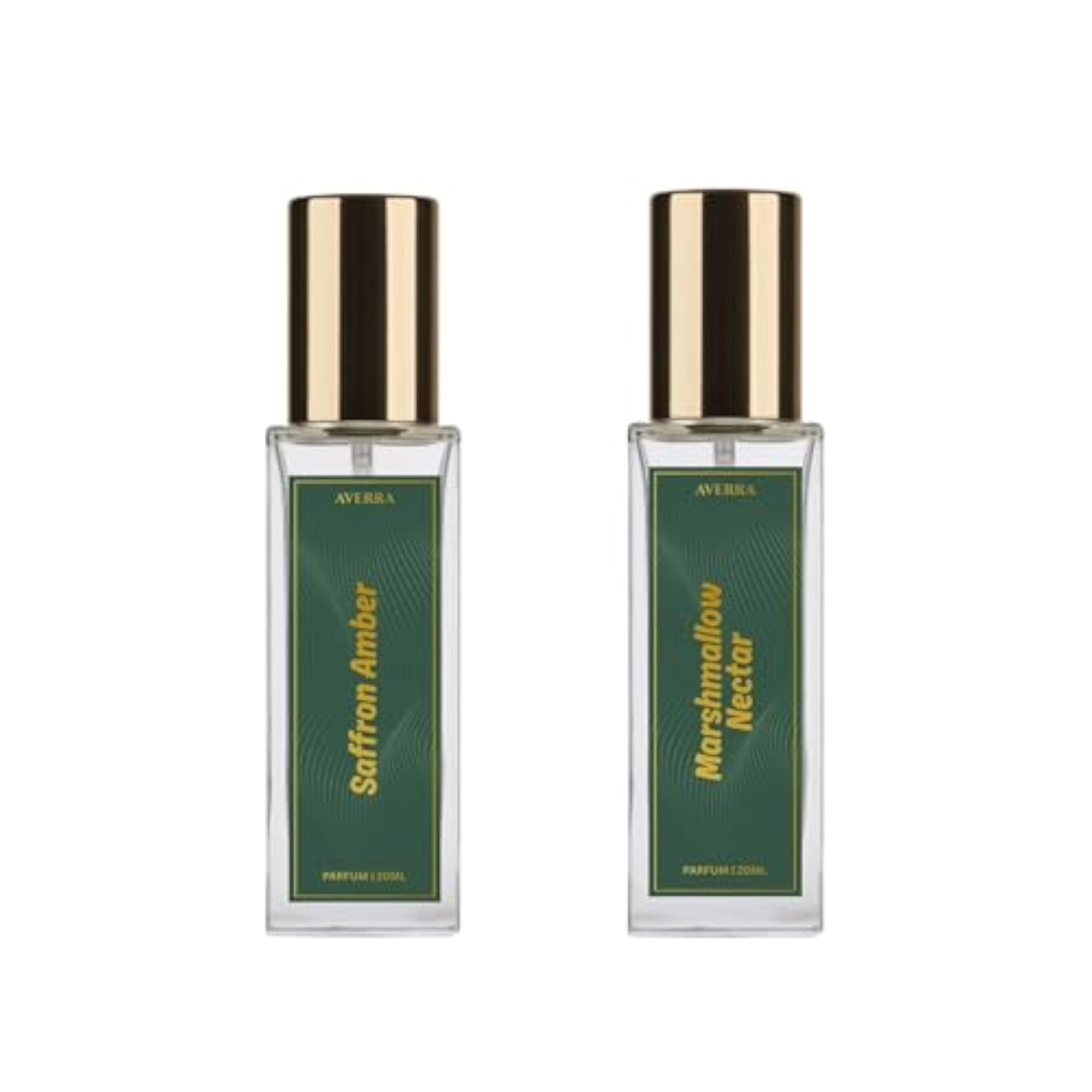 Saffron Amber & Marshmallow Nectar Duo for Women, 20ml Each